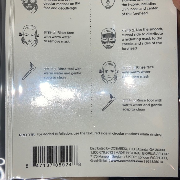 Cosmedix skincare brush set cleansing/masking - Picture 2 of 2